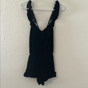 Velvet Black Women's Romper Victoria’s Secret